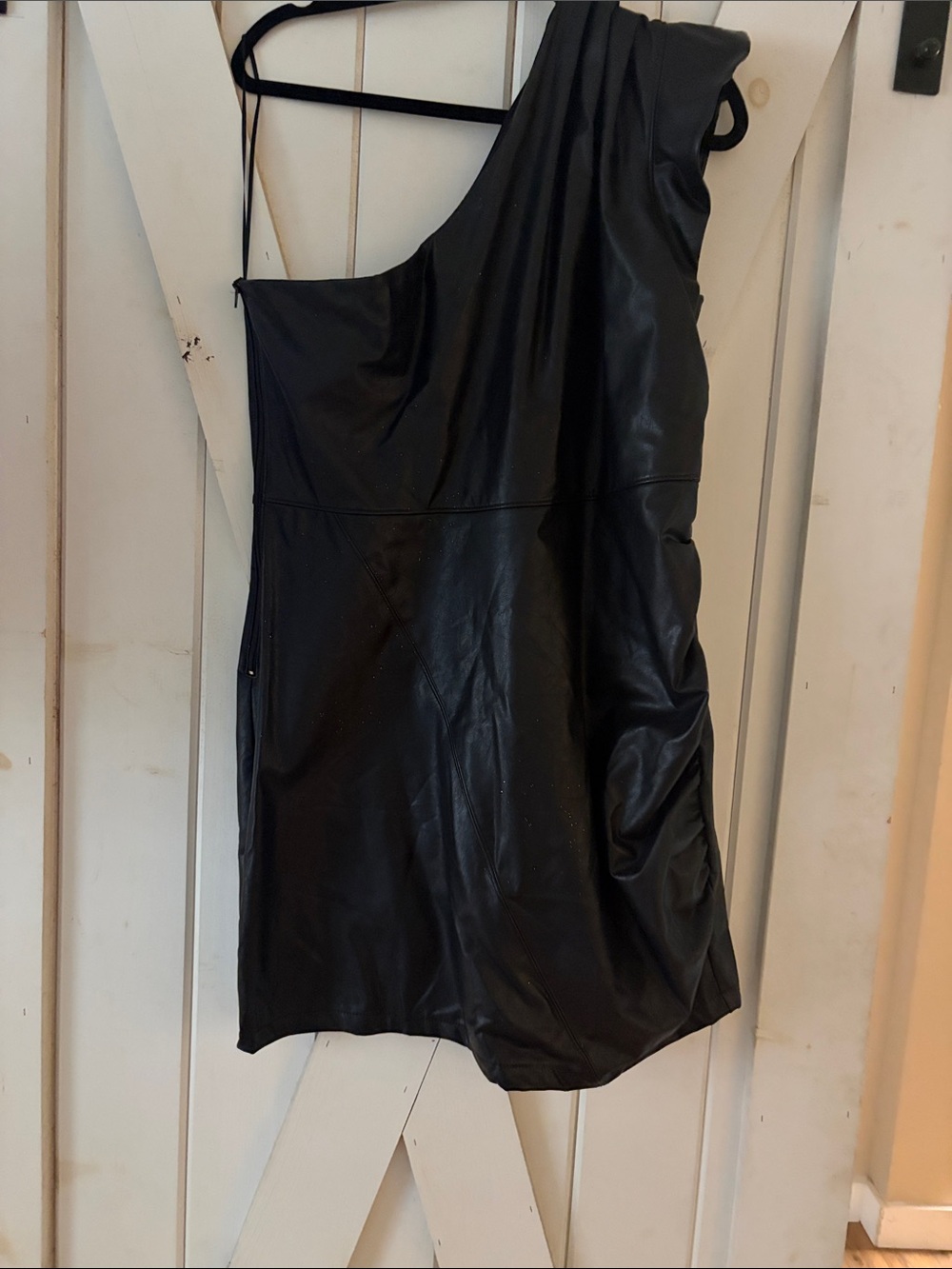 Express Leather dress